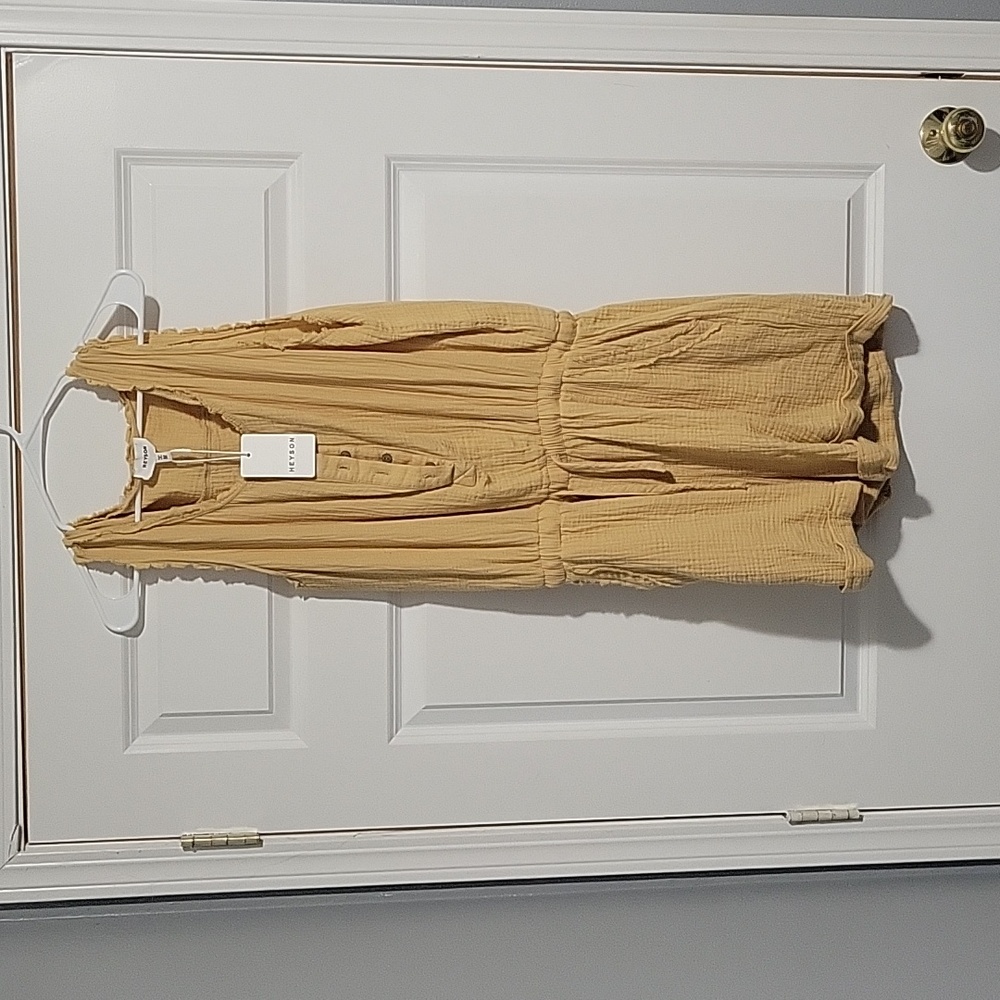 Yellow romper